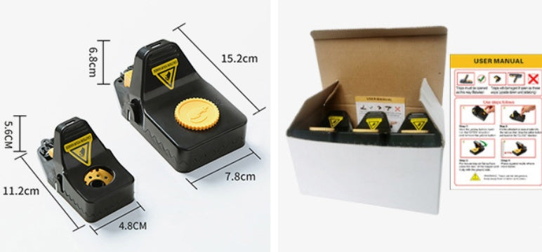 Precision-Lock Rat & Mouse Exterminator Trap