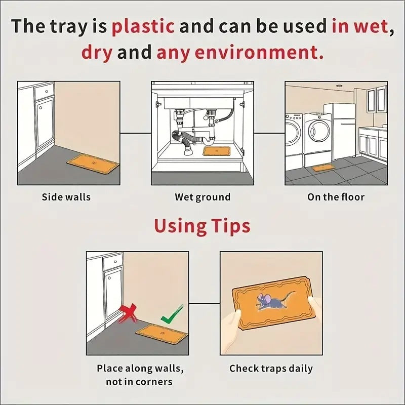 2x MaxGrip Adhesive Traps – Premium Strength